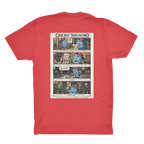Trash Can Row Organic Adult T-Shirt