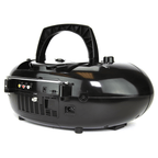 Emerson 7" Bluetooth DVD Boombox Black - Refurbished