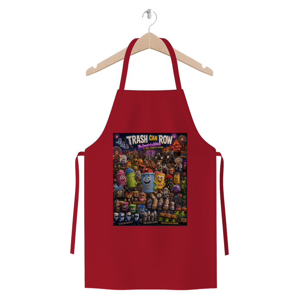Trash Can Row: Concert for a Lifetime – Premium Jersey Apron
