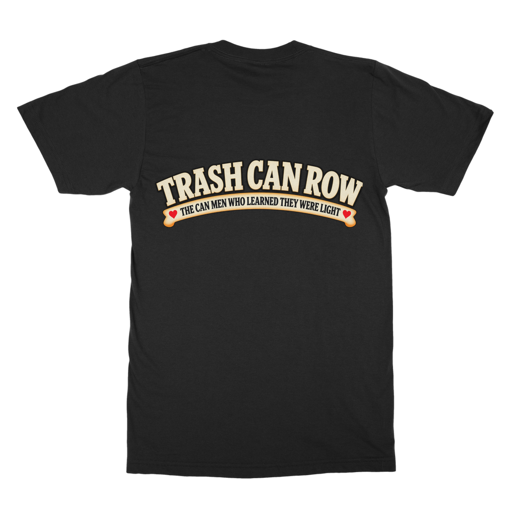 Trash Can Row T-Shirt Dress