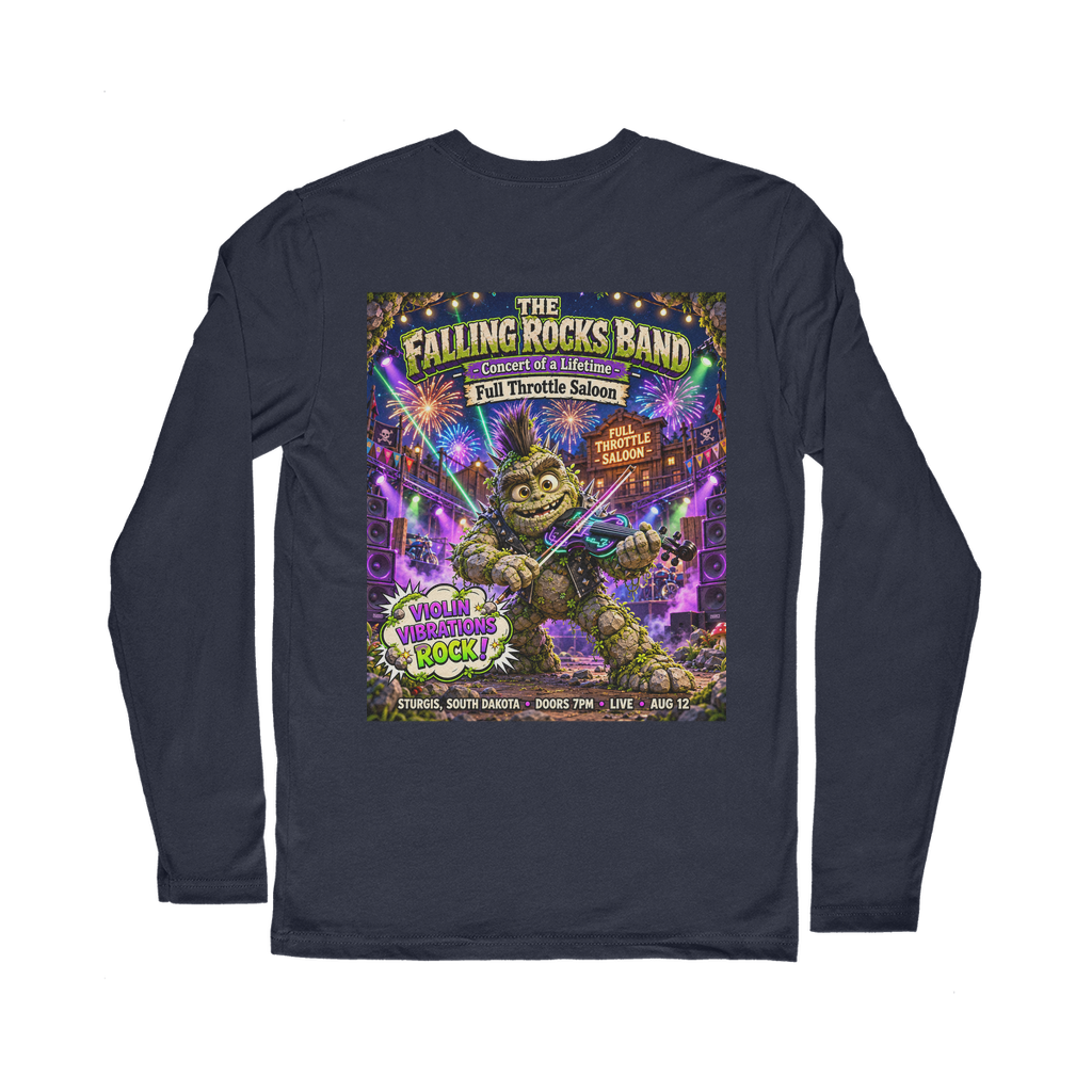 Falling Rocks COllection Classic Long Sleeve T-Shirt