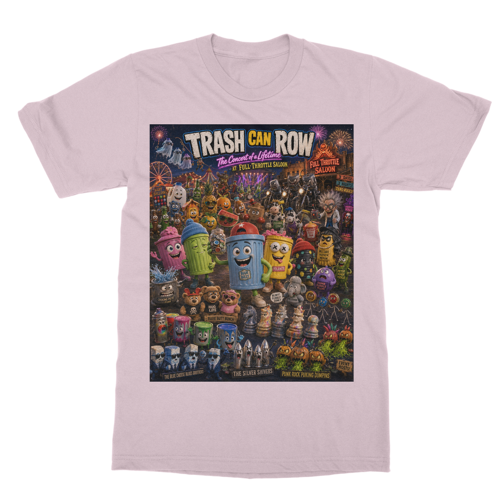 Trash Can Row: Concert for a Lifetime – T-Shirt Dress
