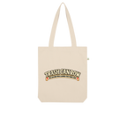 Trash Can Row Organic Tote Bag