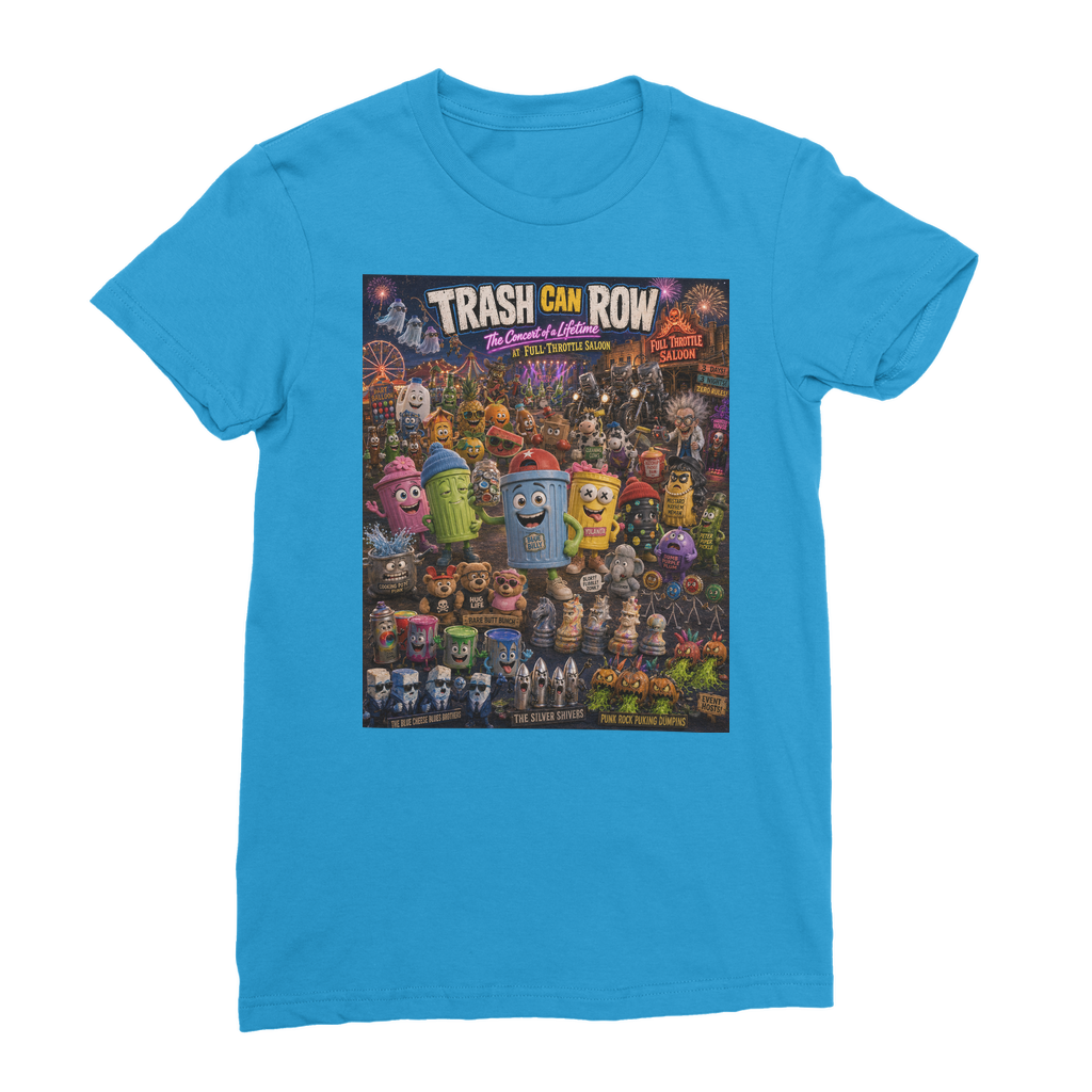 Trash Can Row: Concert for a Lifetime – Classic Women's T-Shirt