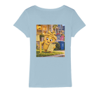 Trash Can Row Organic Jersey Women's T-Shirt