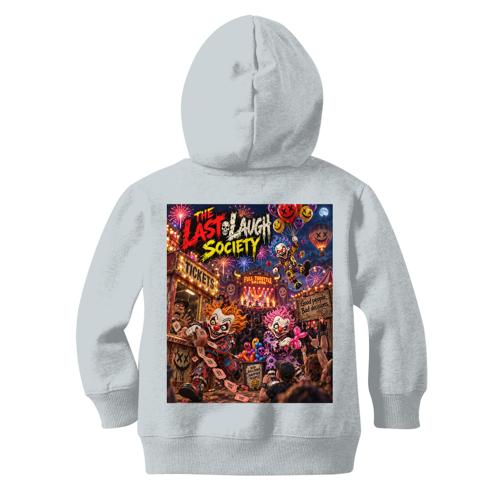 The Last Laugh Society Classic Kids Zip Hoodie