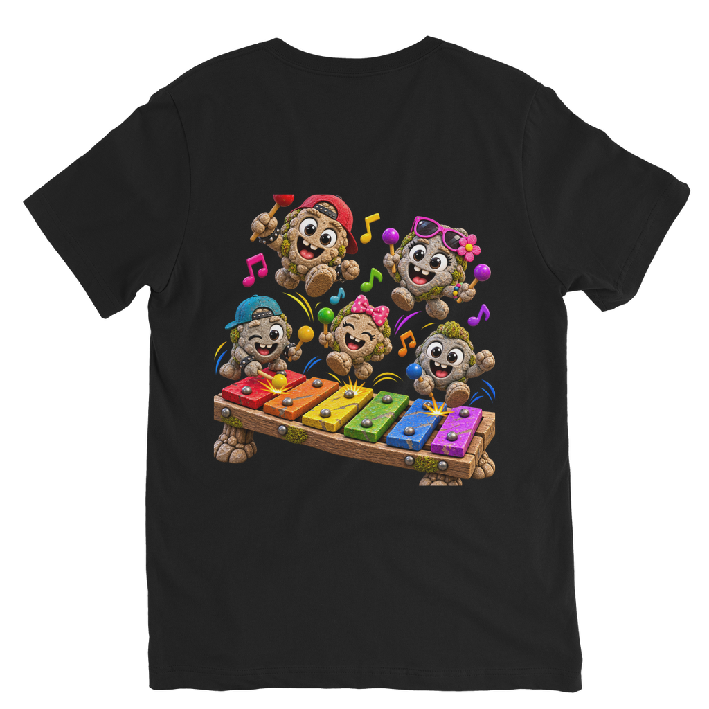 Falling Rocks COllection Classic V-Neck T-Shirt