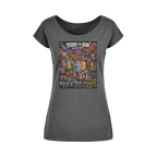 Trash Can Row CONCERT FOR A LIFETIME Wide Neck Women's T-Shirt XS-5XL