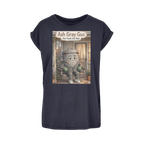 Trash Can Row Women's Extended Shoulder T-Shirt XS-5XL