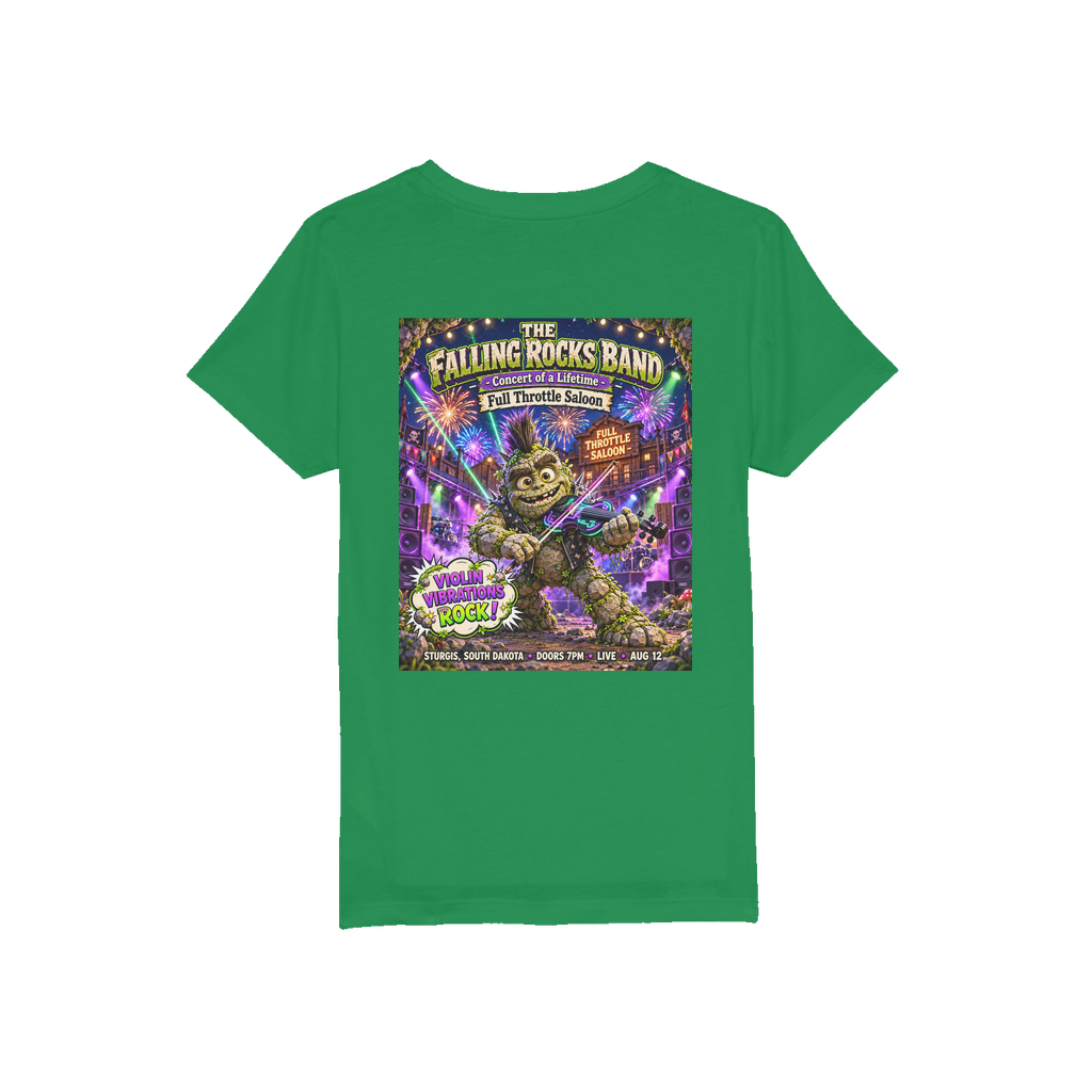 Falling Rocks COllection Organic Jersey Kids T-Shirt