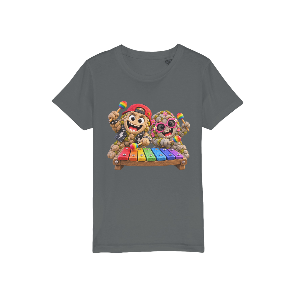 Falling Rocks COllection Organic Jersey Kids T-Shirt