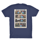 Trash Can Row Organic Adult T-Shirt