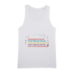 SARCASM 105 Organic Jersey Unisex Tank Top