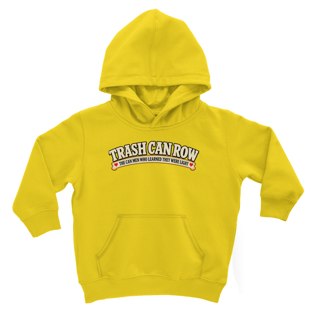 Trash Can Row Classic Kids Hoodie