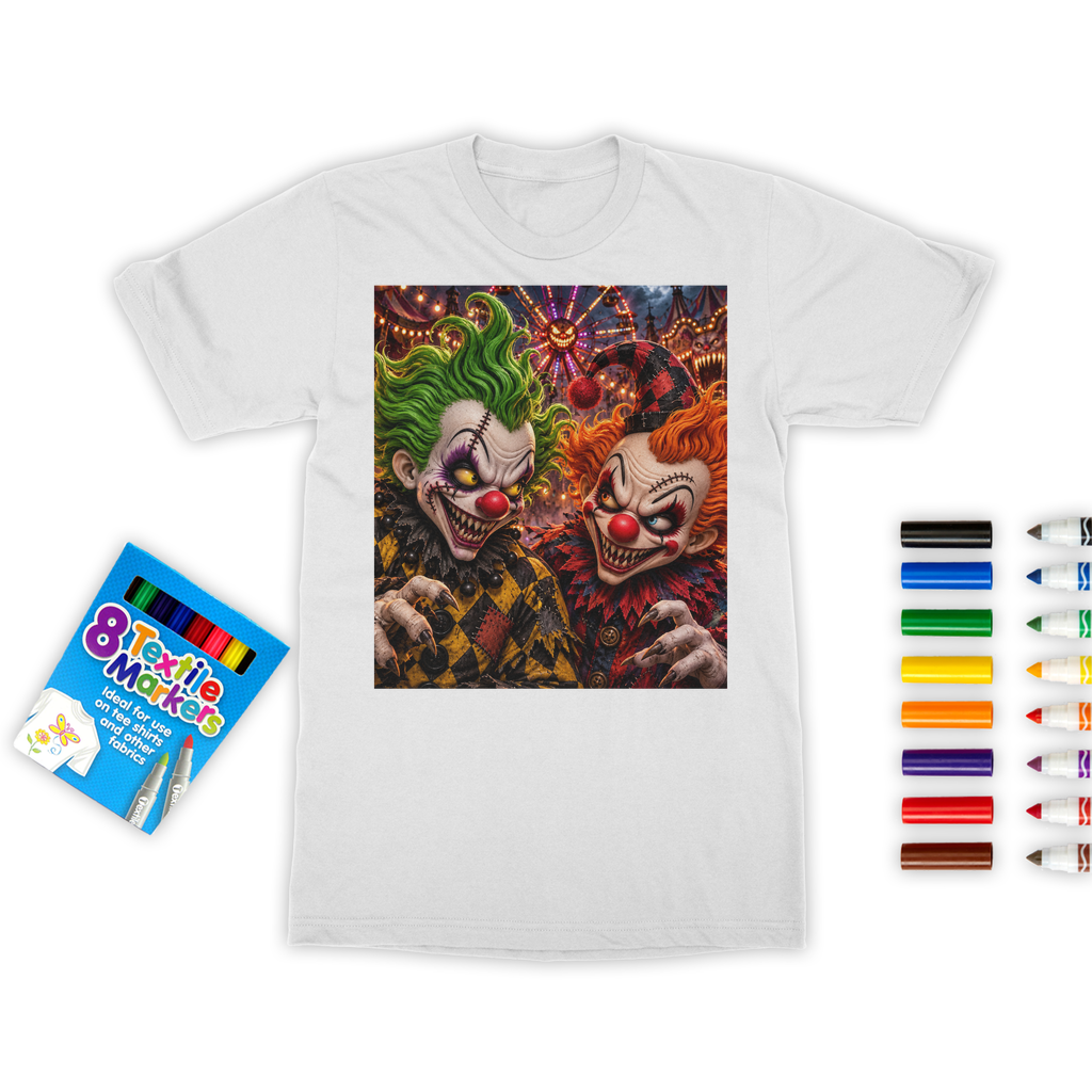 The Last Laugh Society Colouring T-Shirt