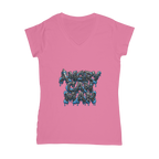 ANGRY CAN MAN 2.0 Classic Women's V-Neck T-Shirt
