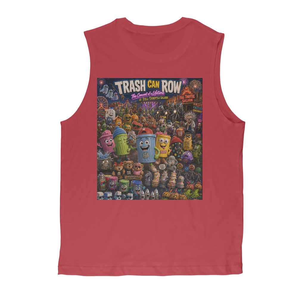 Trash Can Row: Concert for a Lifetime – Classic Adult Muscle Top