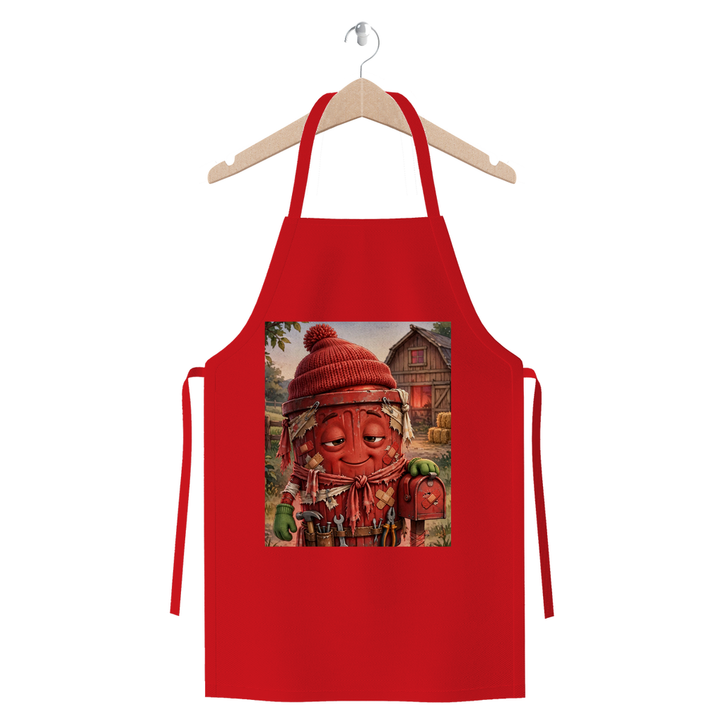 Trash Can Row Premium Jersey Apron