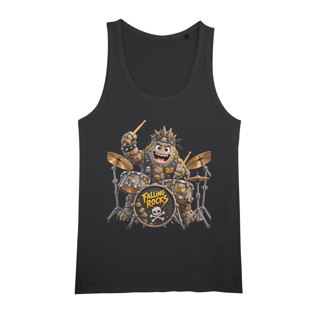 Falling Rocks COllection Organic Jersey Womens Tank Top