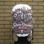 The Silver Shivers Band Giant Face Cushion