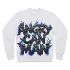 angry can man Performance Cut and Sew Sublimation Unisex Sweatshirt