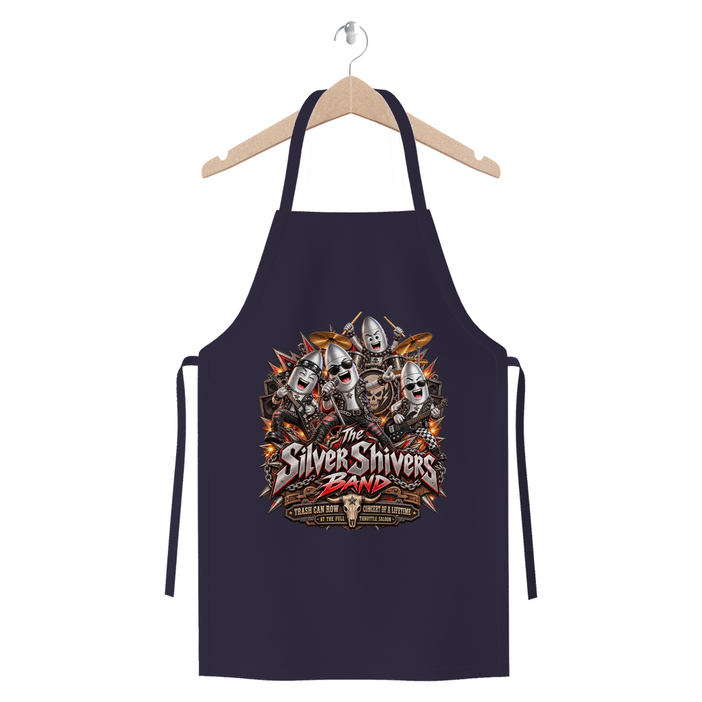 The Silver Shivers Band Premium Jersey Apron