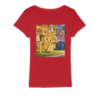 Trash Can Row Organic Jersey Women's T-Shirt