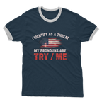 SARCASM 105 Adult Ringer T-Shirt