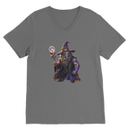 angry can man Classic V-Neck T-Shirt