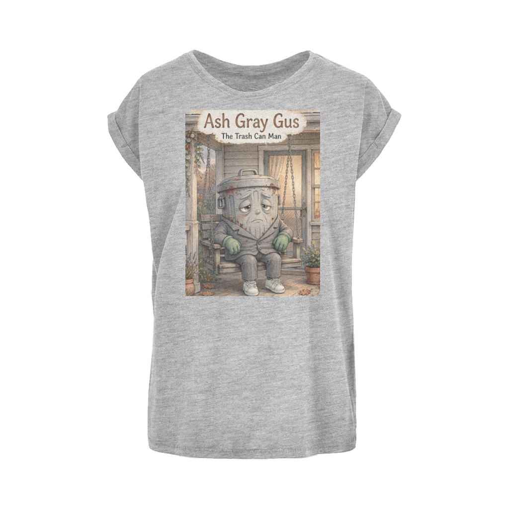 Trash Can Row Women's Extended Shoulder T-Shirt XS-5XL