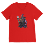 angry can man Classic V-Neck T-Shirt