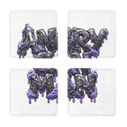 ANGRY CAN MAN 3.0 Sublimation Coasters Pack of Four