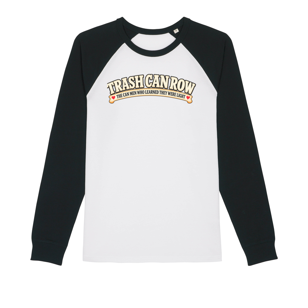 Trash Can Row Premium Raglan Long Sleeve Shirt