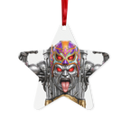 ANGRY CAN MAN 3.0 Metal Hanging Ornament