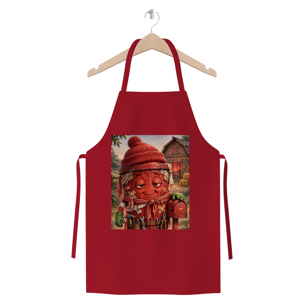 Trash Can Row Premium Jersey Apron
