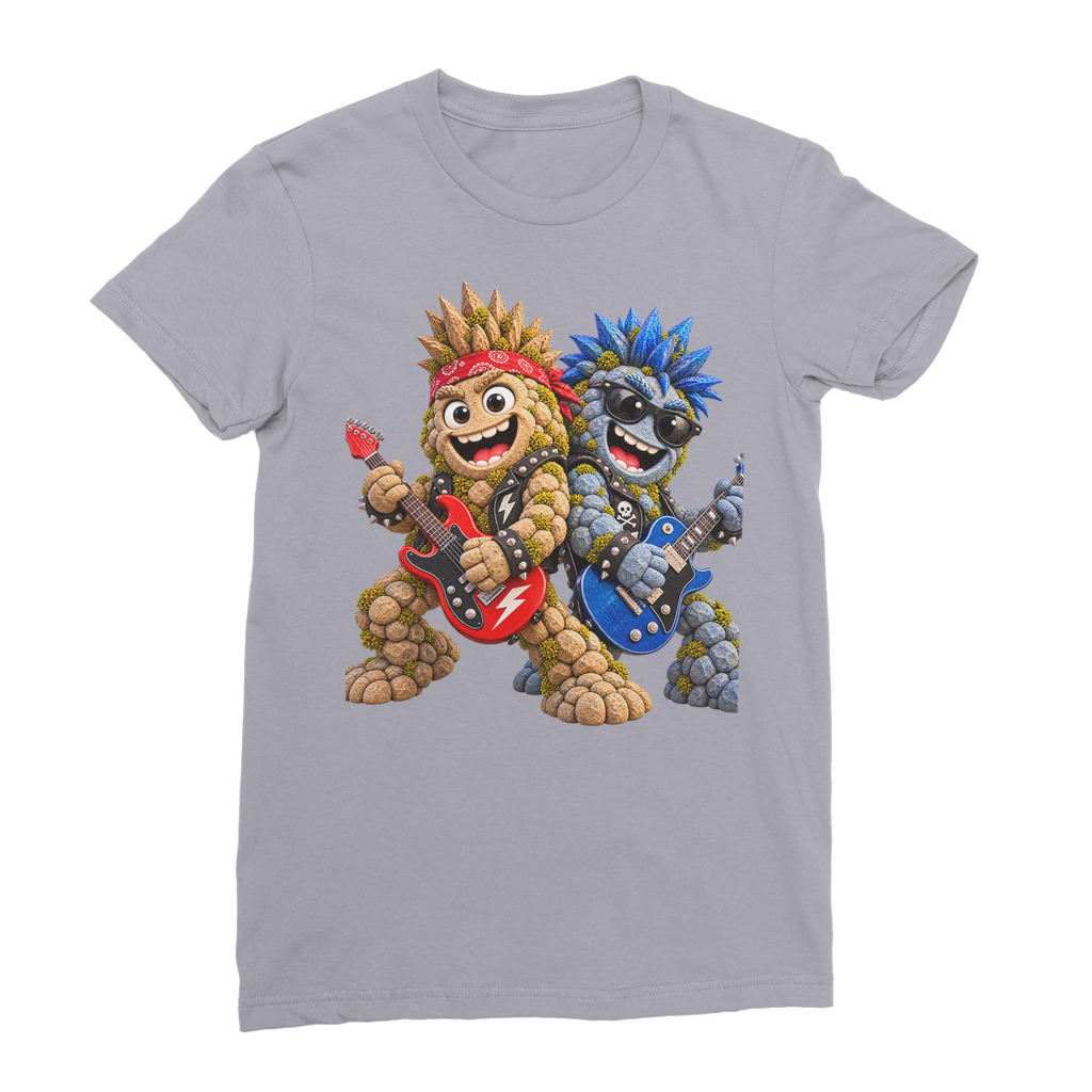 Falling Rocks COllection Premium Jersey Women's T-Shirt