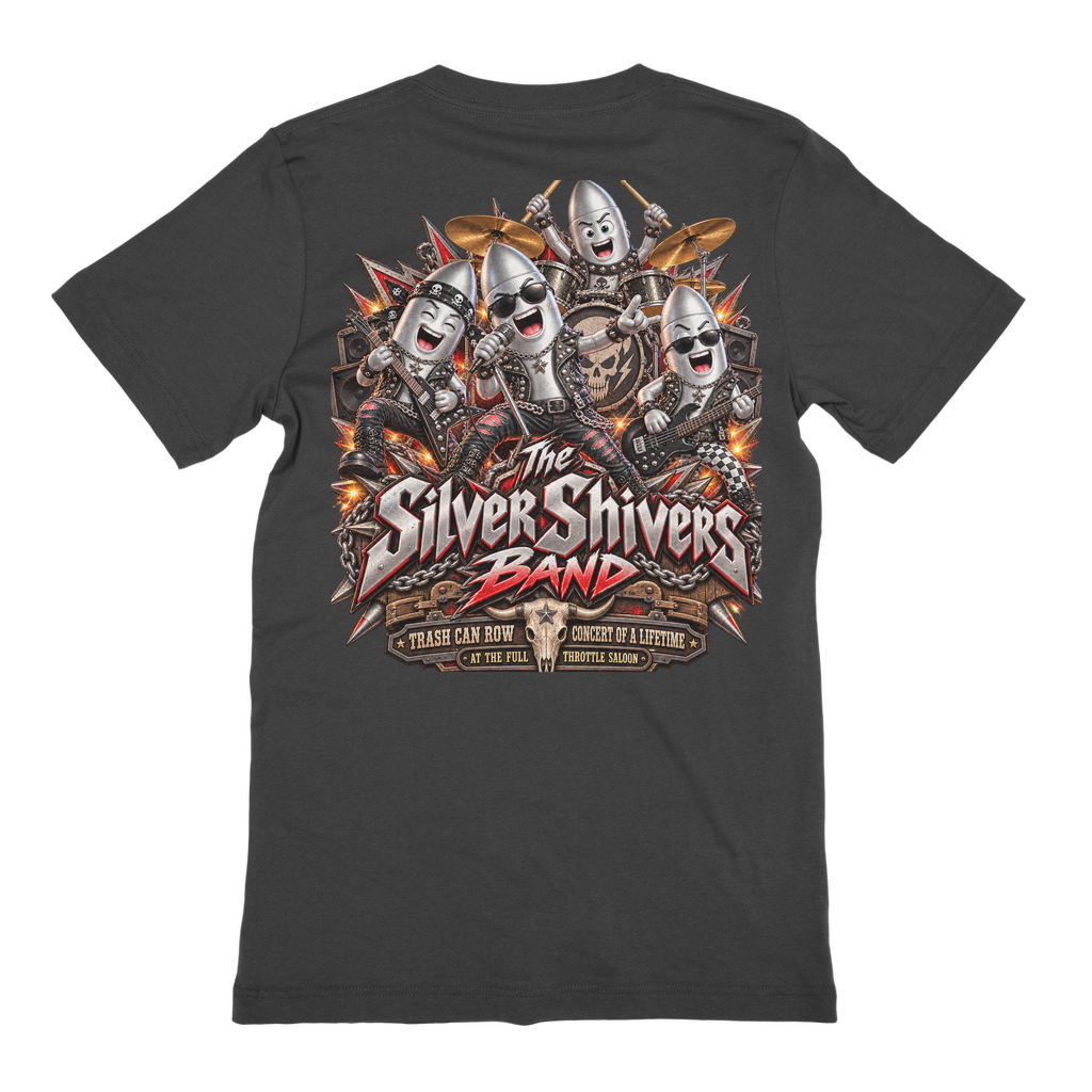 The Silver Shivers Band Premium Jersey Adult T-Shirt