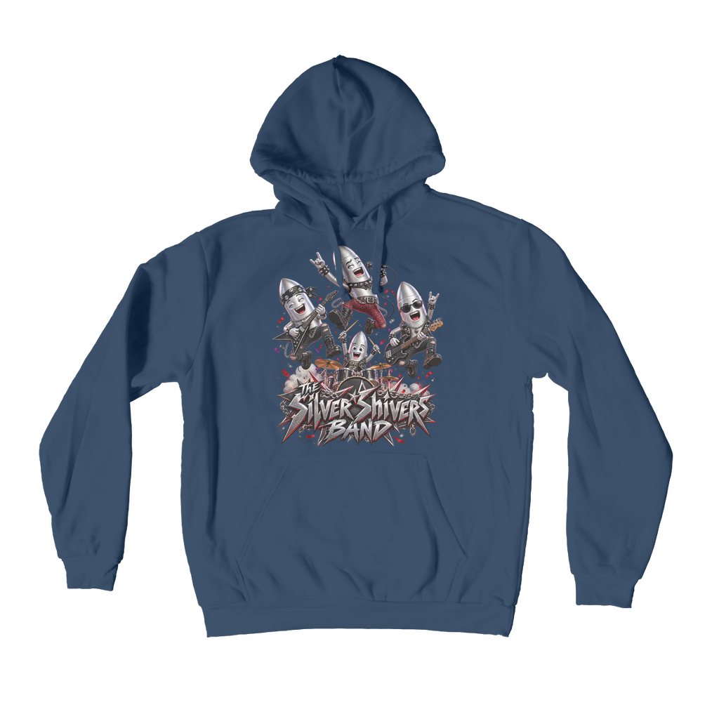 The Silver Shivers Band Premium Adult Hoodie