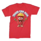 TRASH CAN MAN Premium Jersey Adult T-Shirt