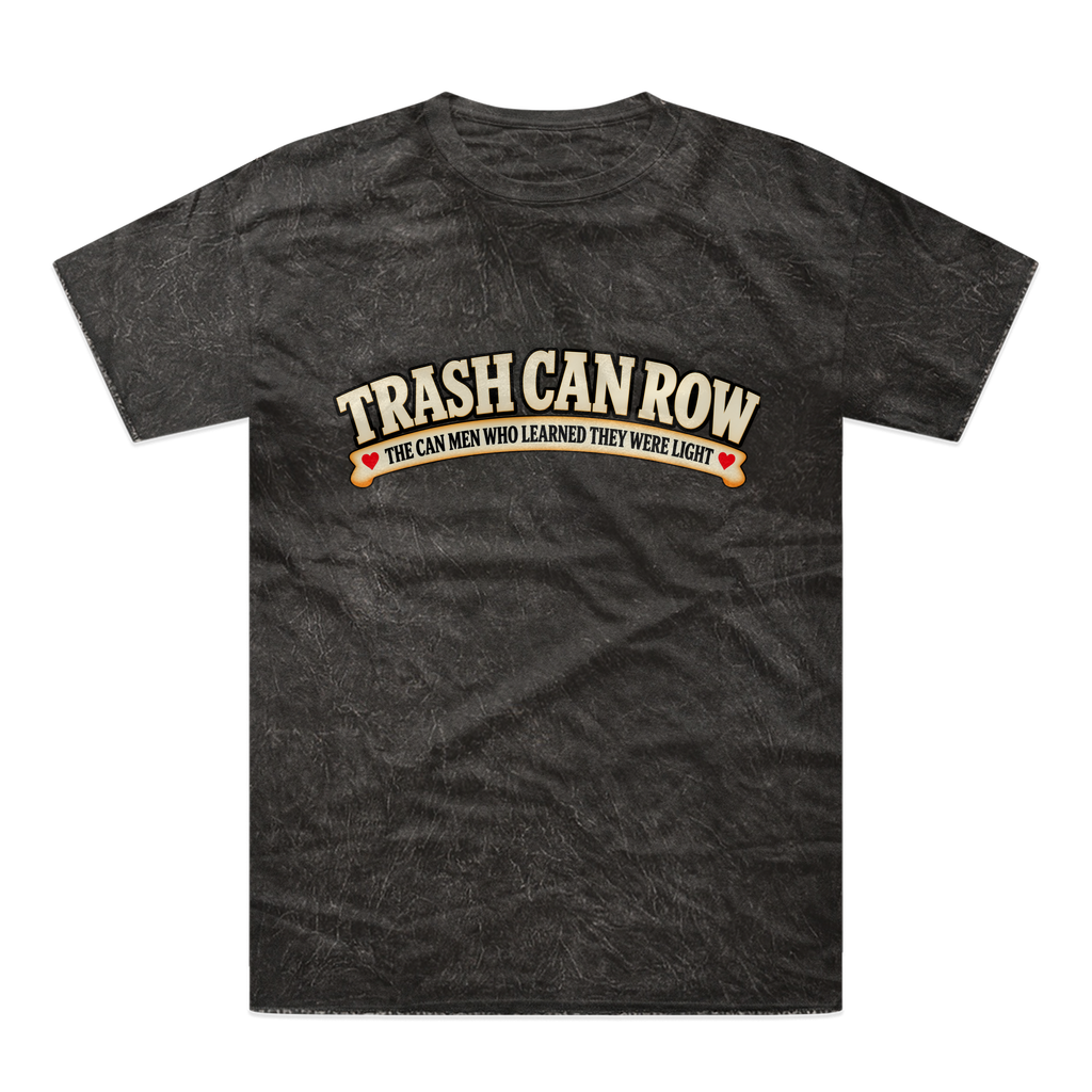 Trash Can Row Tie-Dye T-Shirt