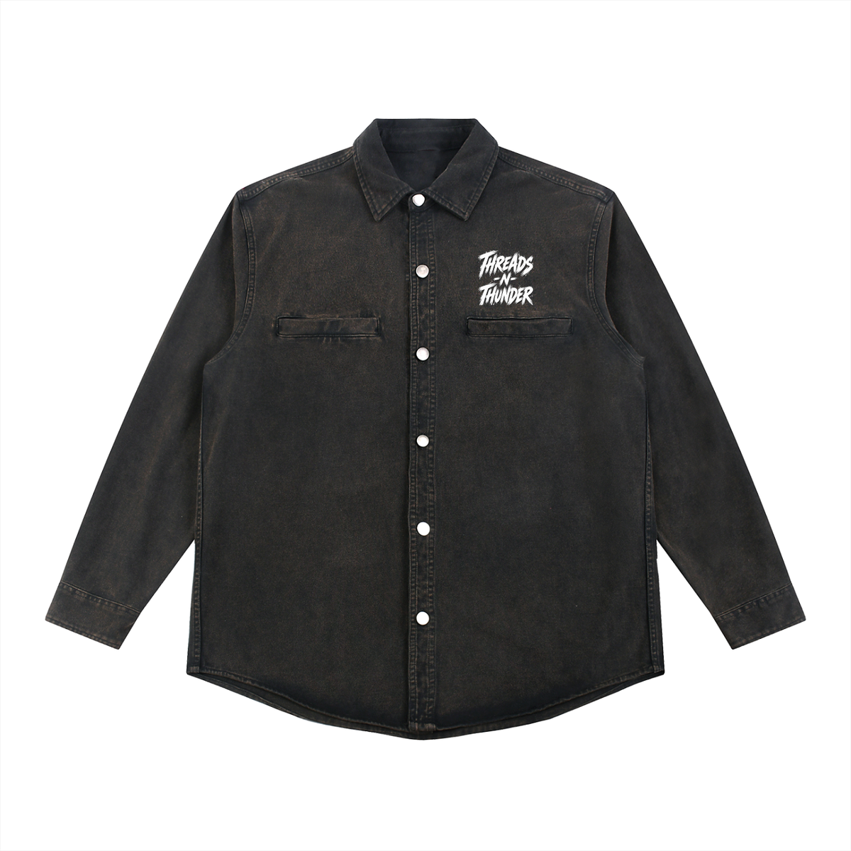 Denim Vintage Washed Heavyweight Jacket - The last Laugh Society