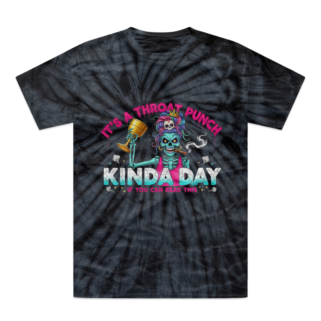 AOP Tonal Spider Tie-Dye T-Shirt