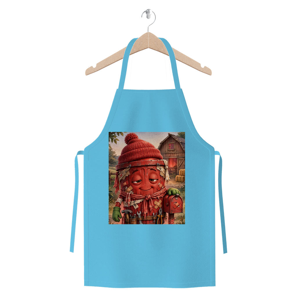 Trash Can Row Premium Jersey Apron