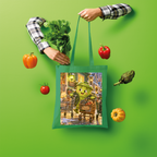 Trash Can Row Shopper Tote Bag