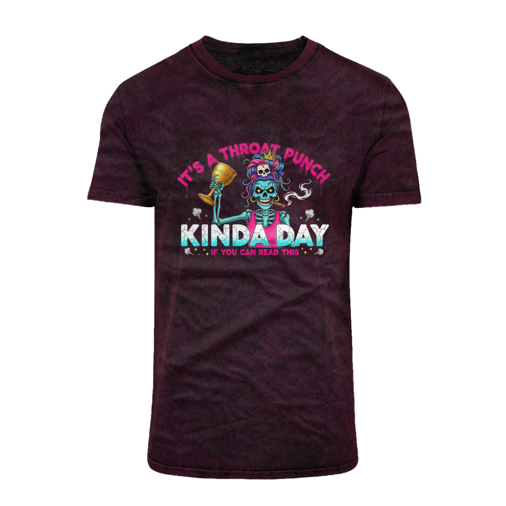 AOP Acid Washed T-Shirt
