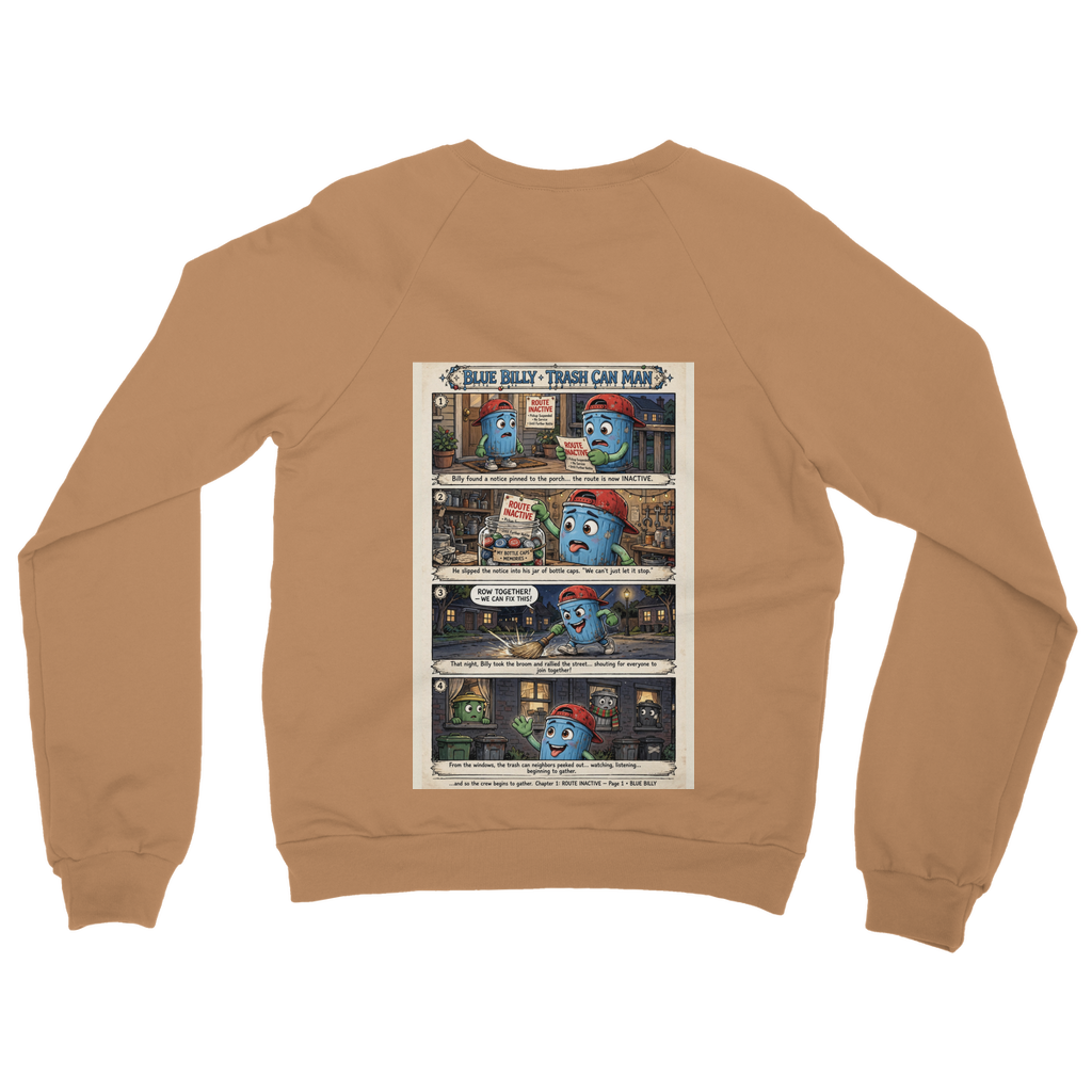 Trash Can Row – Classic Adult Sweatshirt