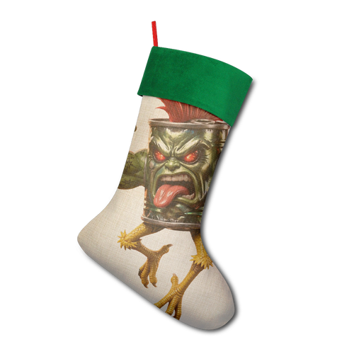 ANGRY CAN MAN 2.0 Sublimation Christmas Stocking