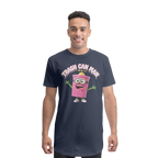 TRASH CAN MAN Premium Long Body T-Shirt