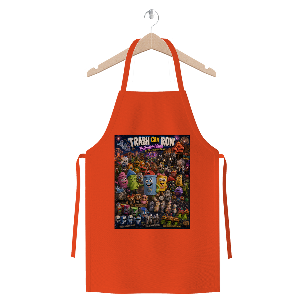 Trash Can Row: Concert for a Lifetime – Premium Jersey Apron