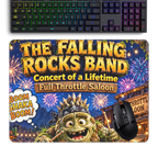 Falling Rocks COllection Large Gaming Pad